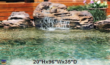 Cody Swimming Pool Waterfall