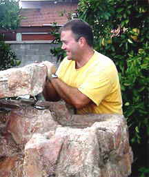 Swimming pool rock waterfalls and fountains add value to your home. Swimming pool rock waterfalls and fountains add beautiful scenery. Swimming pool water features are enjoyed by the whole family. Swimming pools deserve to have the addition of a luxurious rock waterfalls and fountains. Your swimming pool / patio / yard can have one, too! Beautify your swimming pool easily with a rock waterfalls and fountains.